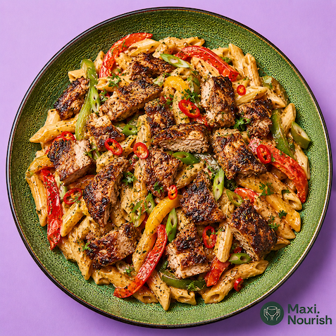 Jerk Chicken Rasta Pasta